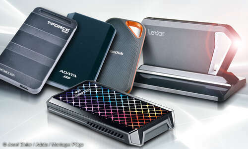 Lexar, ADATA & Co.: The fastest external hard drives in the test